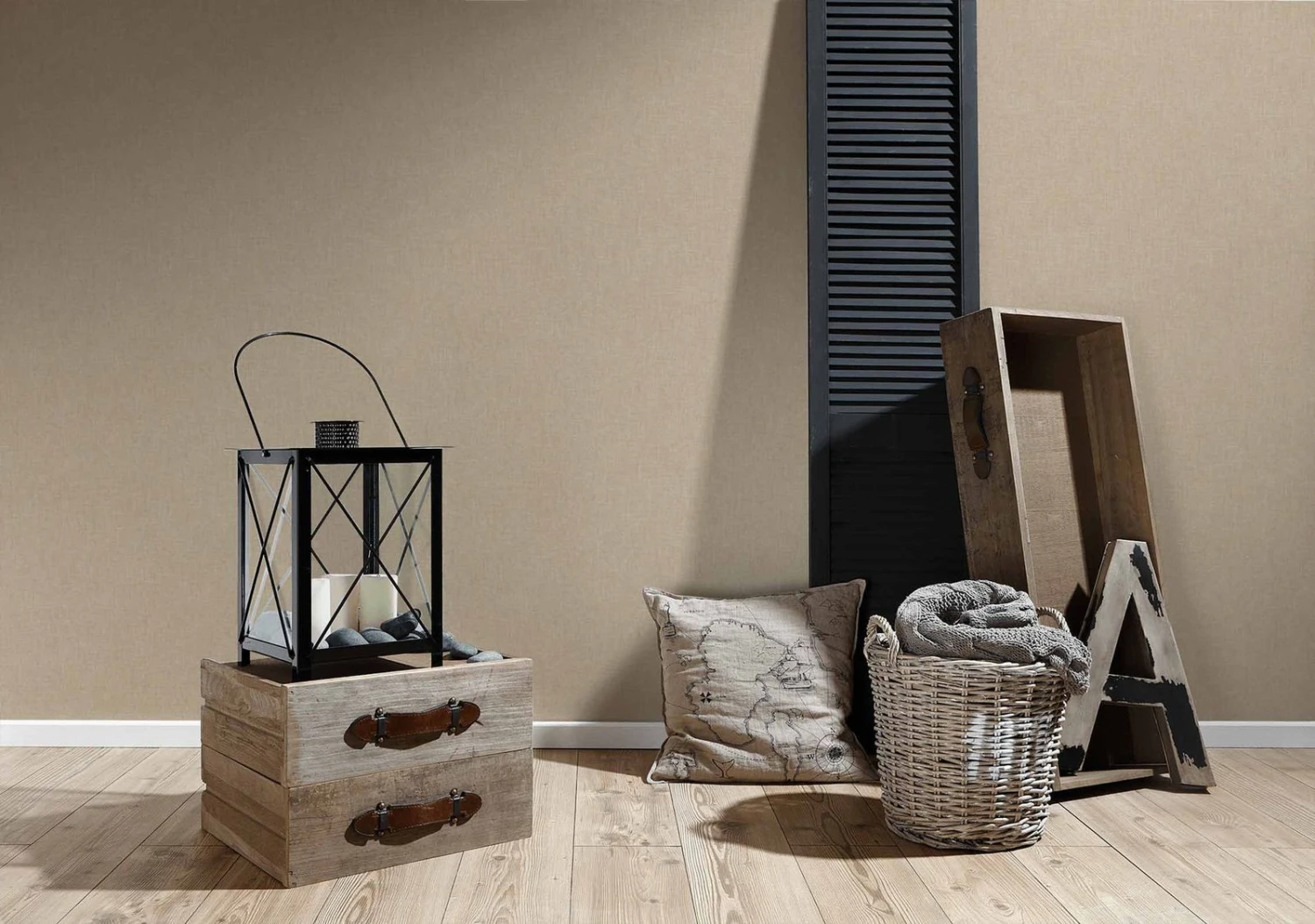 Vliestapete Uni Textil-Optik beige 36925-7 Vliestapete Uni Textil-Optik Beige 36925-7 -livingwalls Tapeten Vliestapete Textil Optik beige 36925 7 191353 2