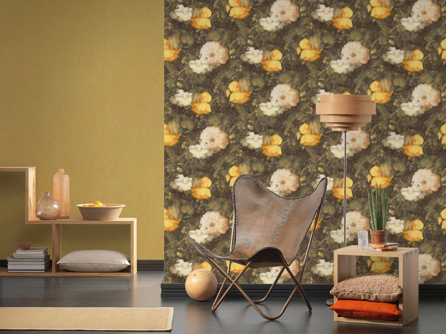 Vliestapete Uni Textil-Optik goldgelb 36922-1 Vliestapete Uni Textil-Optik Goldgelb 36922-1 -livingwalls Tapeten Vliestapete Textil Optik goldgelb 36922 1 191382 2